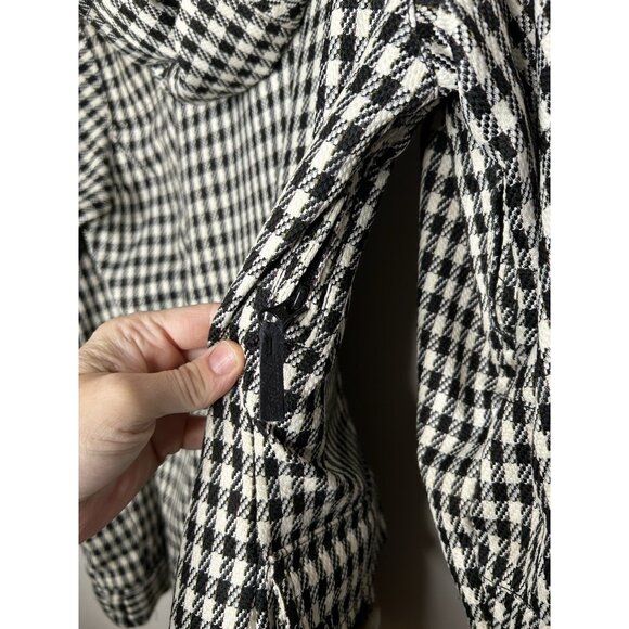 Roxy Women's Black White Hooded Snowboarding/Ski Zipper 5,000 Jacket Size Small - Picture 14 of 16